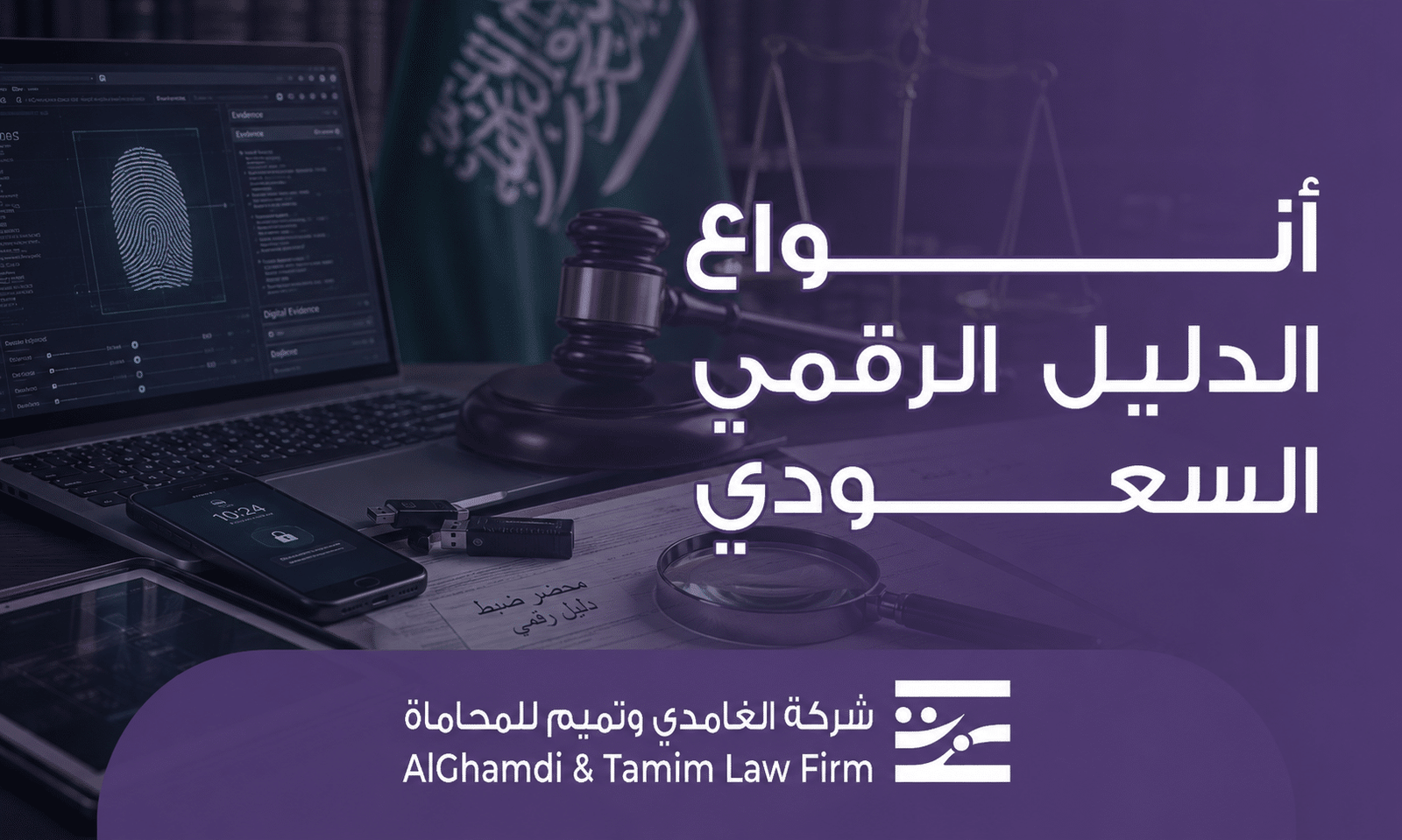 أنواع الدليل الرقمي السعودي