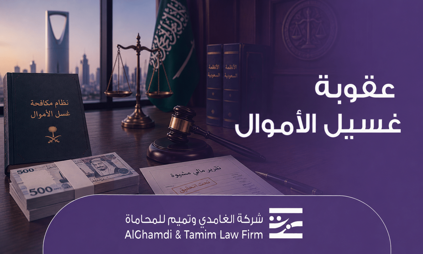 عقوبة غسيل الأموال في السعودية