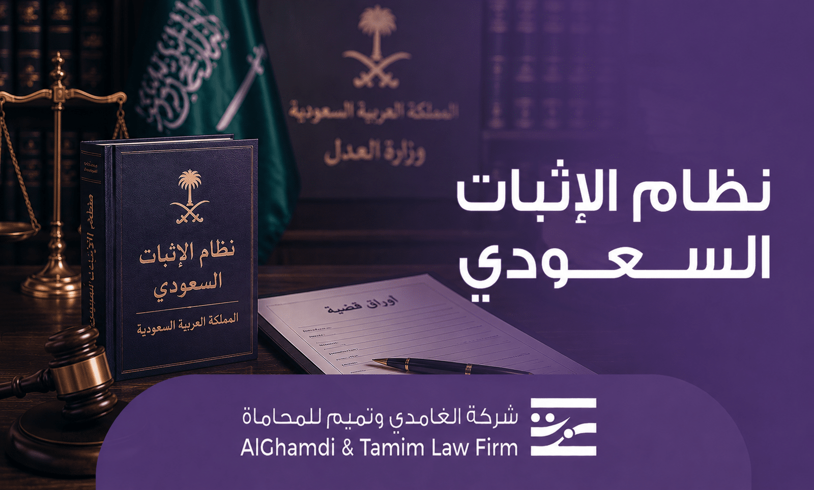 نظام الإثبات السعودي